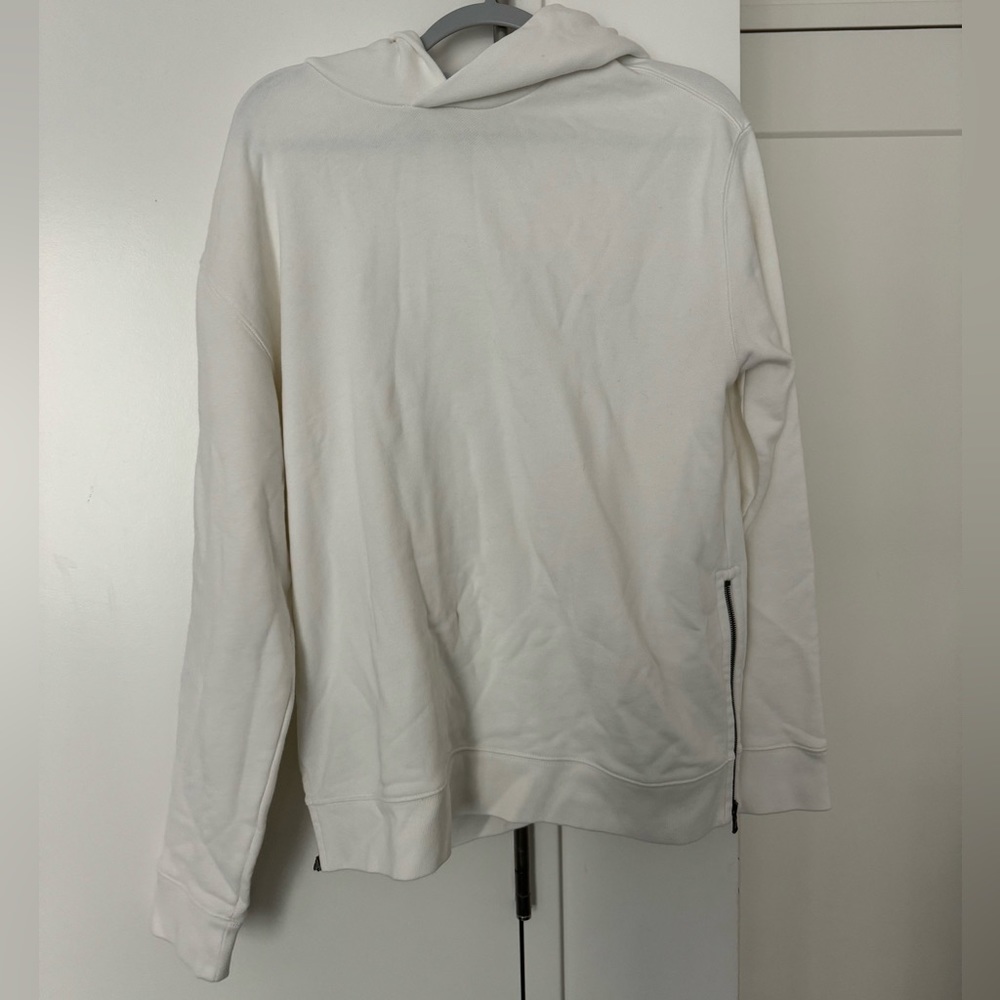 VINCE WHITE HOODIE